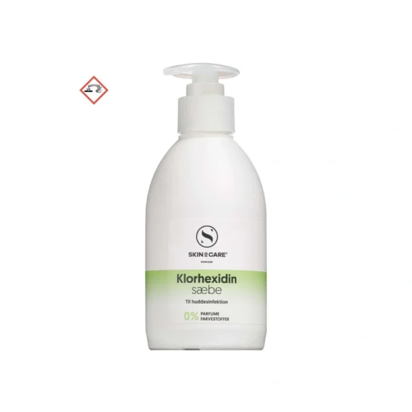SkinOcare Klorhexidin Sæbe – 300 ml