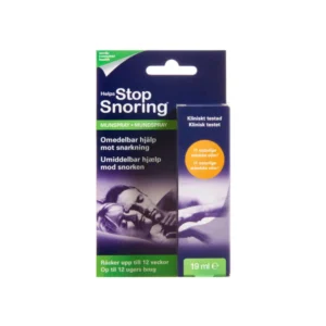 Nordic Consumer Health Helps Stop Snoring Spray – 19 ml