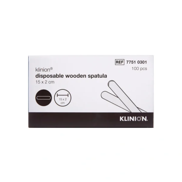 Klinion Easy Care, Tungespatler i træ, 15 cm – 100 stk