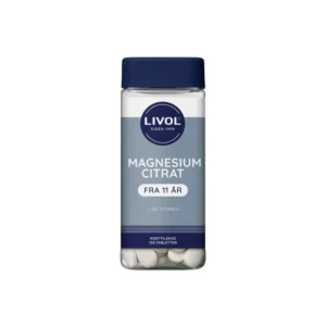 Livol MagnesiumCitrat + B6 vitamin – 150 stk