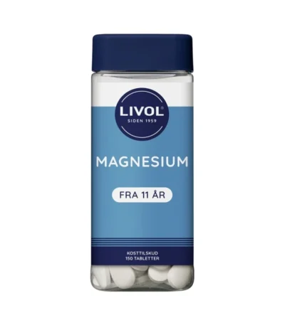 Livol Magnesium – 150 stk