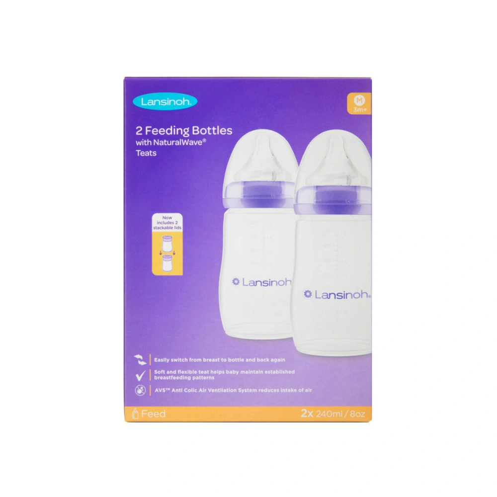 Lansinoh Sutteflaske - 2 x 240 ml