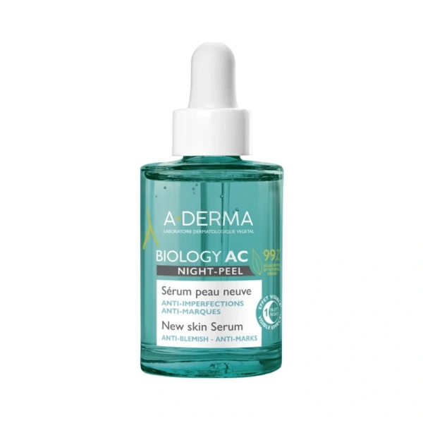 A-Derma Biology AC Night Peel Serum – 30 ml