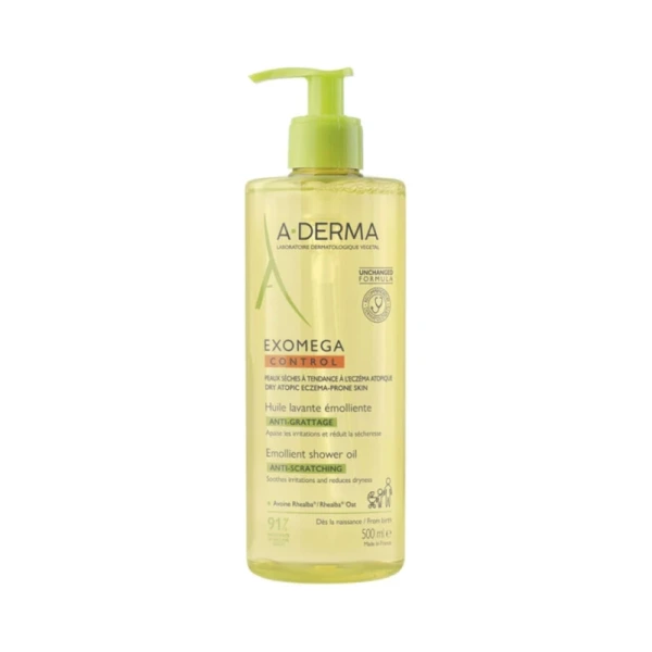 A-Derma Exomega Control Shower Oil – 500 ml