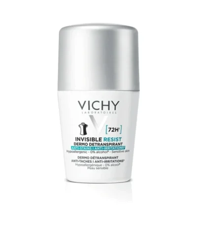 Vichy Invisible Protect Anti-Stain Roll-On 72T – 50 ml