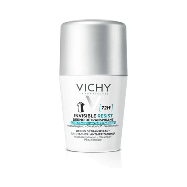 Vichy Invisible Protect Anti-Stain Roll-On 72T – 50 ml