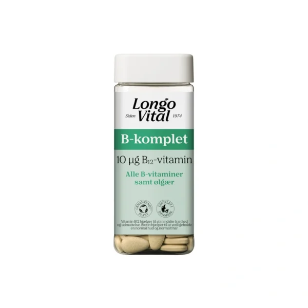 Longo Vital B-Komplet – 180 stk