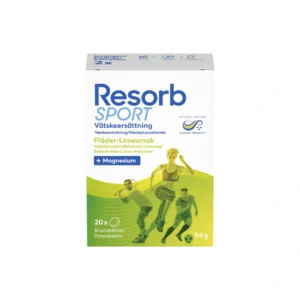 Resorb Sport Hyldeblomst Lime – 2 x 10 stk