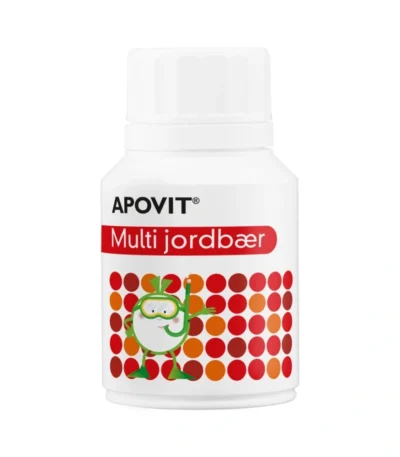 APOVIT Multi Jordbær – 90 stk
