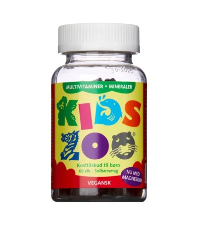 Kids Zoo Multivitaminer + Mineraler – 60 stk