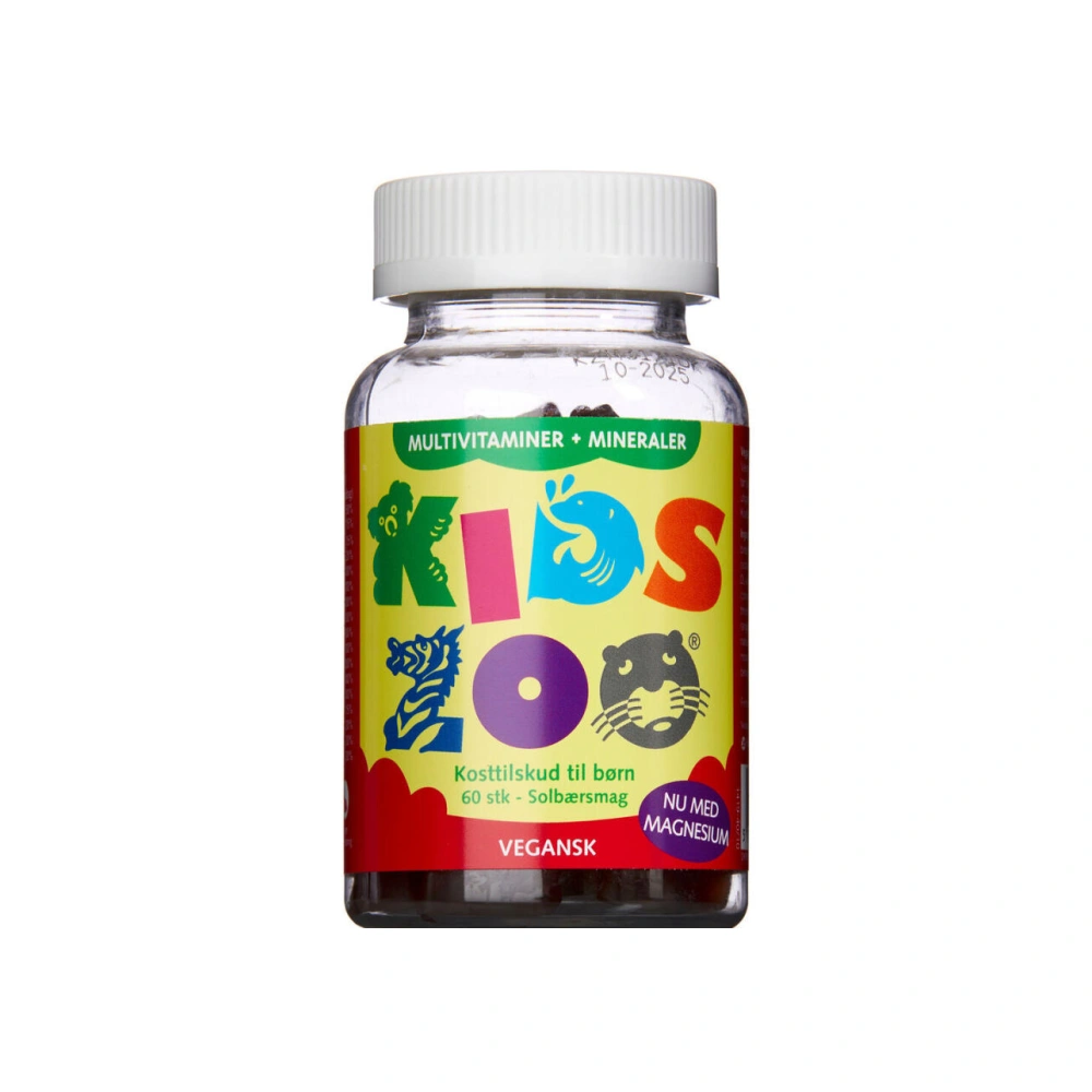 Kids Zoo Multivitaminer + Mineraler - 60 stk