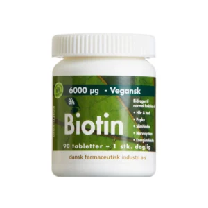 Grønne Vitaminer Biotin Vitamin – 90 stk