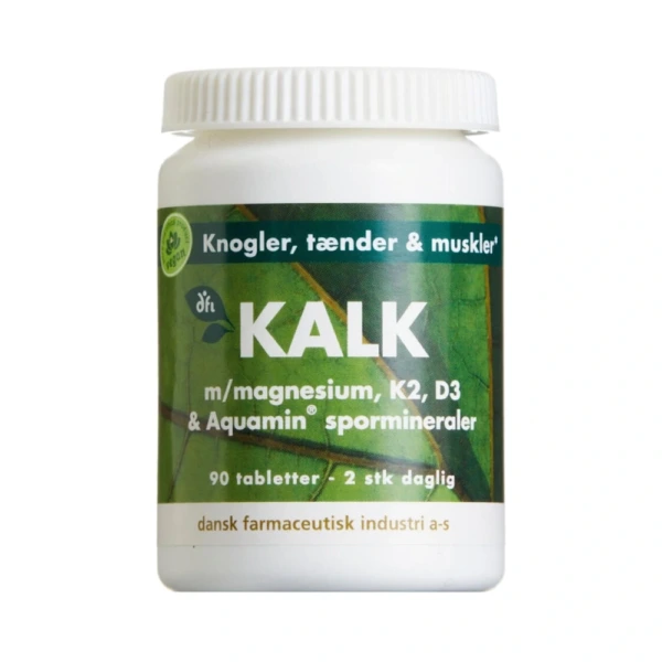 Grønne Vitaminer Kalk m/Magnesium, K2 og D3 – 90 stk