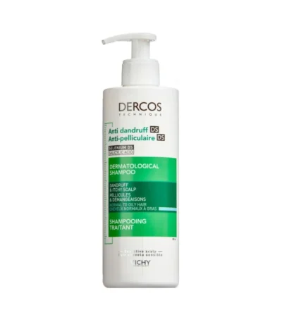 Vichy Dercos Anti-Dandrudd Shampoo Normal & Oily Hair - 390 ml