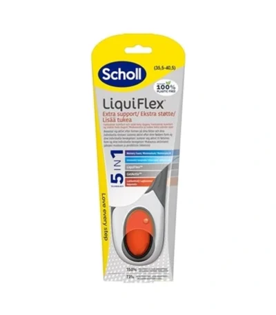 Scholl Insoles Liquiflex Extra Support Str. S – 1 par