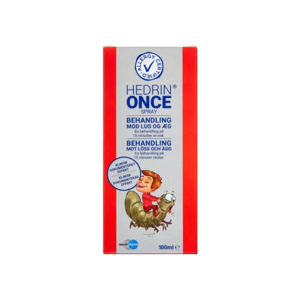 Hedrin once gel spray – 100 ml