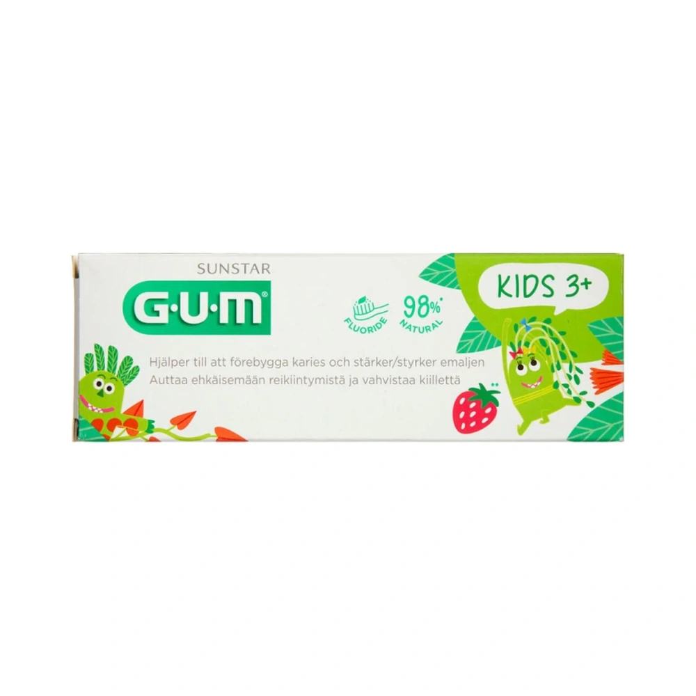 GUM KIDS Flourtandpasta 3+ år – 50 ml