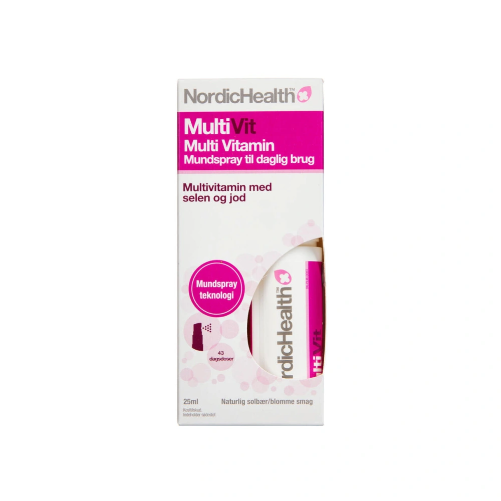 NordicHealth MultiVit Multivitamin Spray - 25 ml