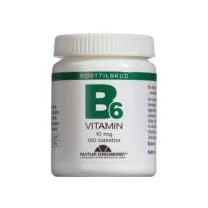 Natur Drogeriet B6-vitamin 10mg tabletter – 150 stk