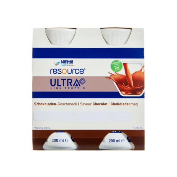 Resource Ultra Chokolade – 4 x 200 ml