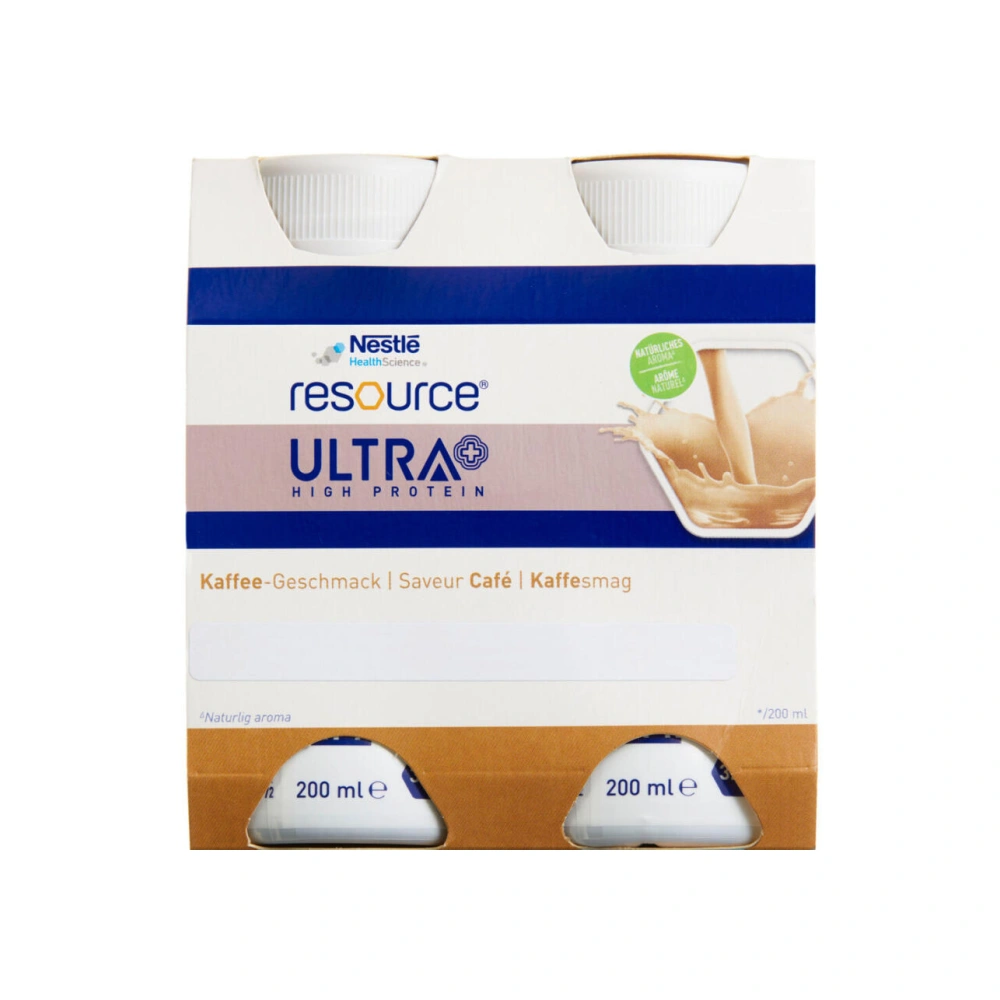 Resource Ultra Kaffe - 4 x 200 ml
