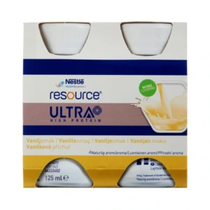 Resource Ultra Vanille – 4 x 125 ml