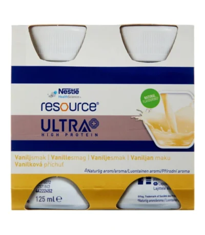 Resource Ultra Vanille – 4 x 125 ml