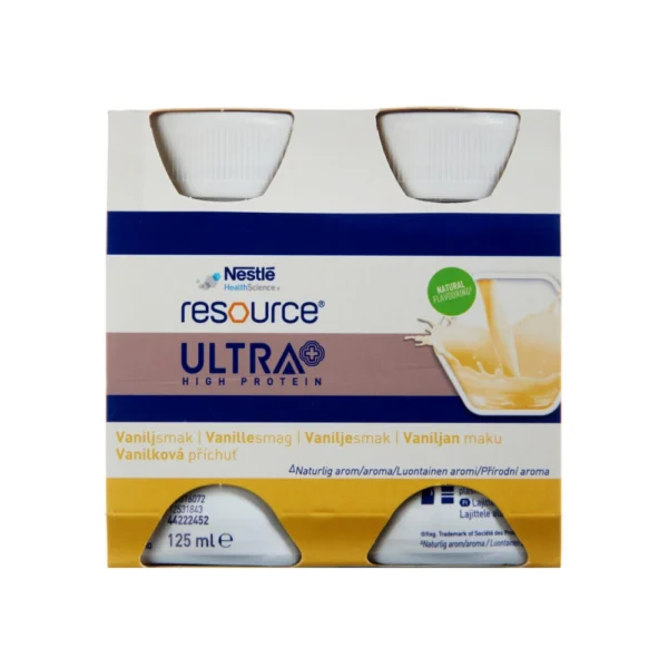 Resource Ultra Vanille – 4 x 125 ml