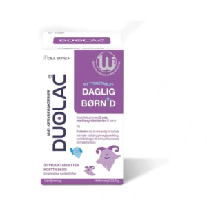 Duolac Daglig Børn+ D – 30 stk