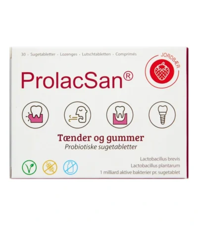 ProlacSan Sugetablet Jordbær – 30 stk