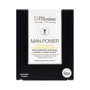 Mezina Man Power Tabletter – 90 stk