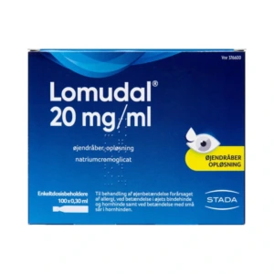 Lomudal Øjendråber 20 mg/ml - 30 ml