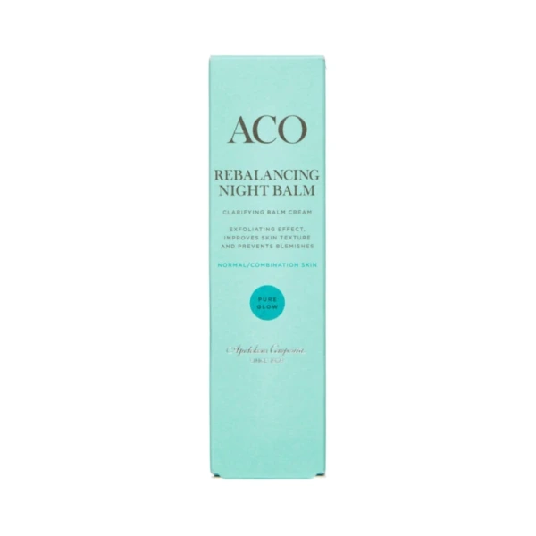 ACO Pure Glow Rebalancing Night Balm – 50 ml