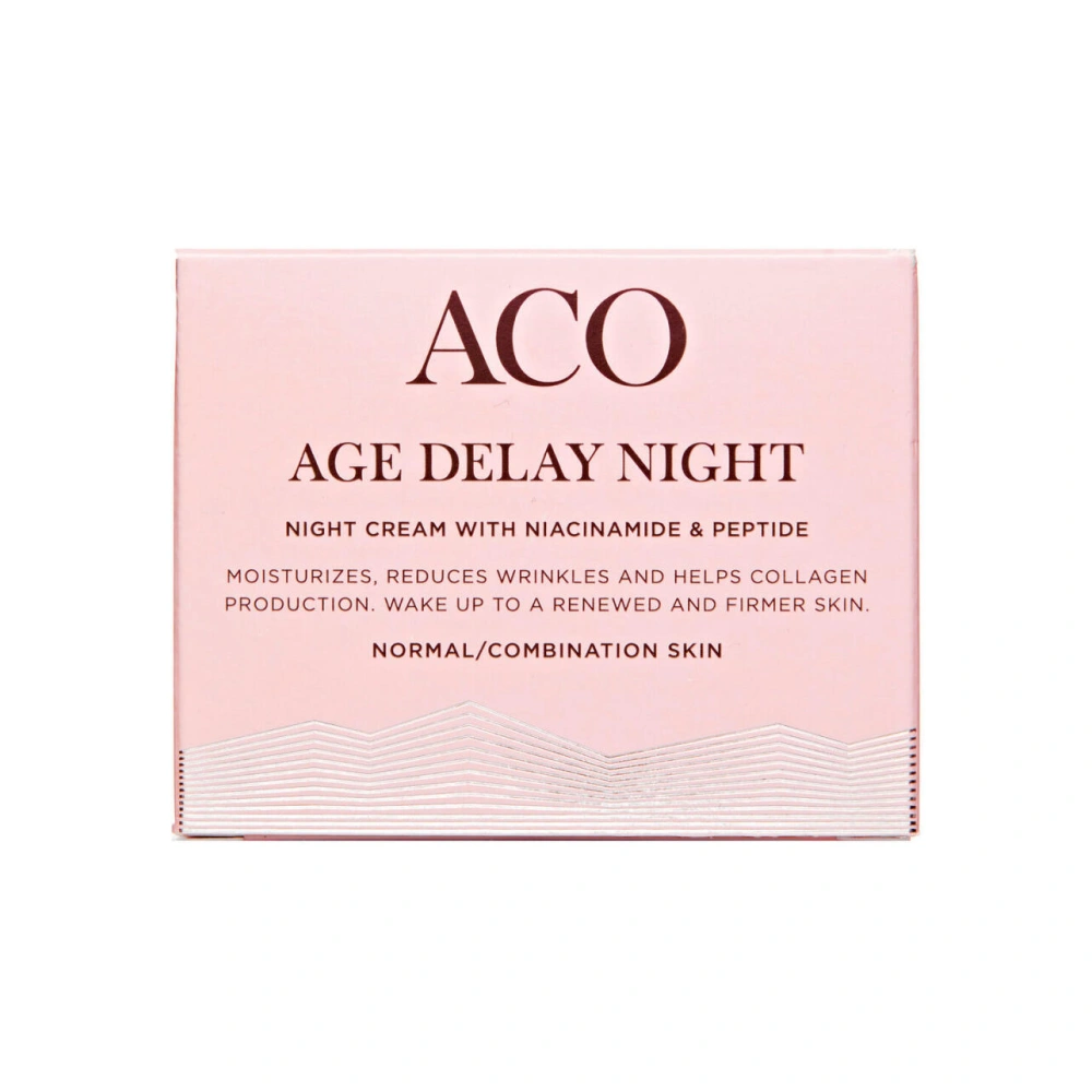 ACO Age Delay Night Cream Normal Skin - 50 ml
