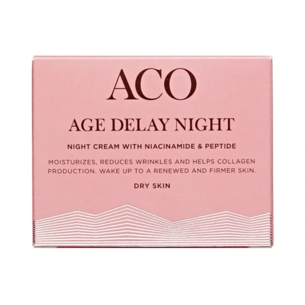 ACO Age Delay Night Cream Dry Skin – 50 ml