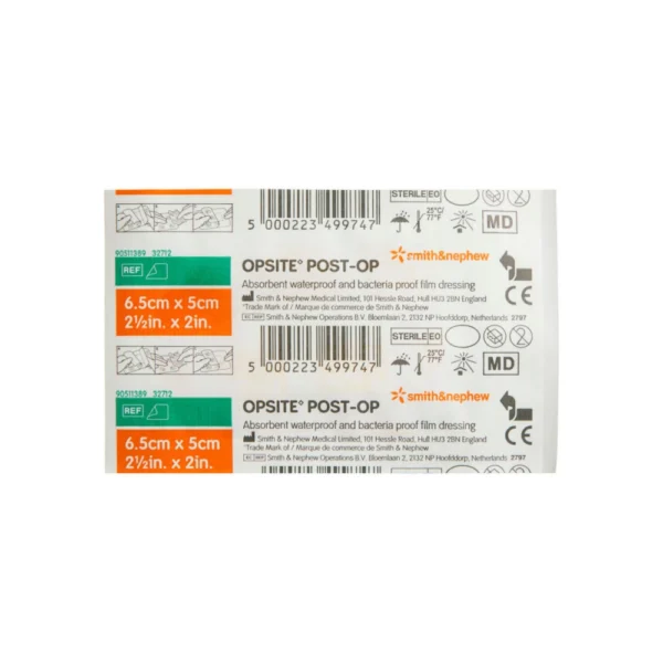 smith&nephew Opsite Post-Op 6,5 x 5,0 cm – 1 stk