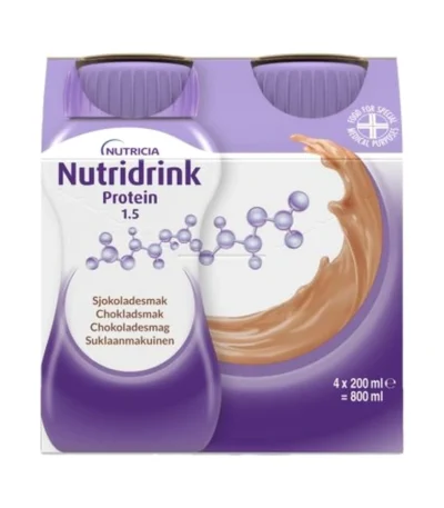 Nutridrink Protein Chokolade – 4 x 200 ml