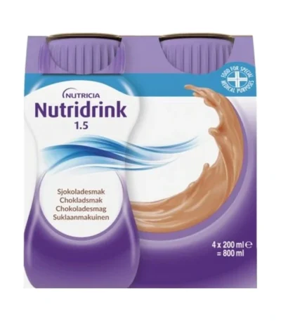 Nutridrink Chokolade – 4 x 200 ml