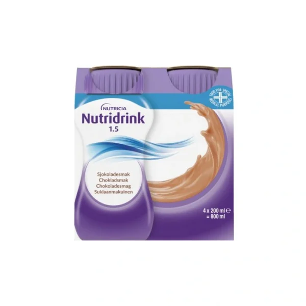 Nutridrink Chokolade – 4 x 200 ml