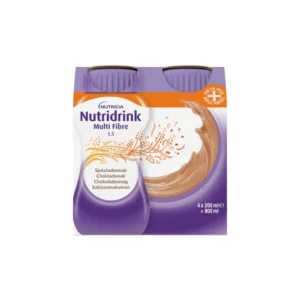 Nutridrink Multi Fibre Chokolade – 4 x 200 ml