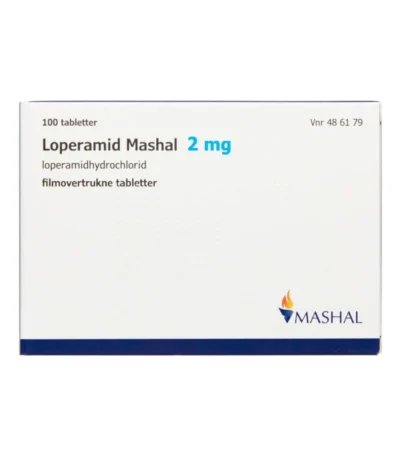 Loperamid Mashal 2 mg - 100 tabletter