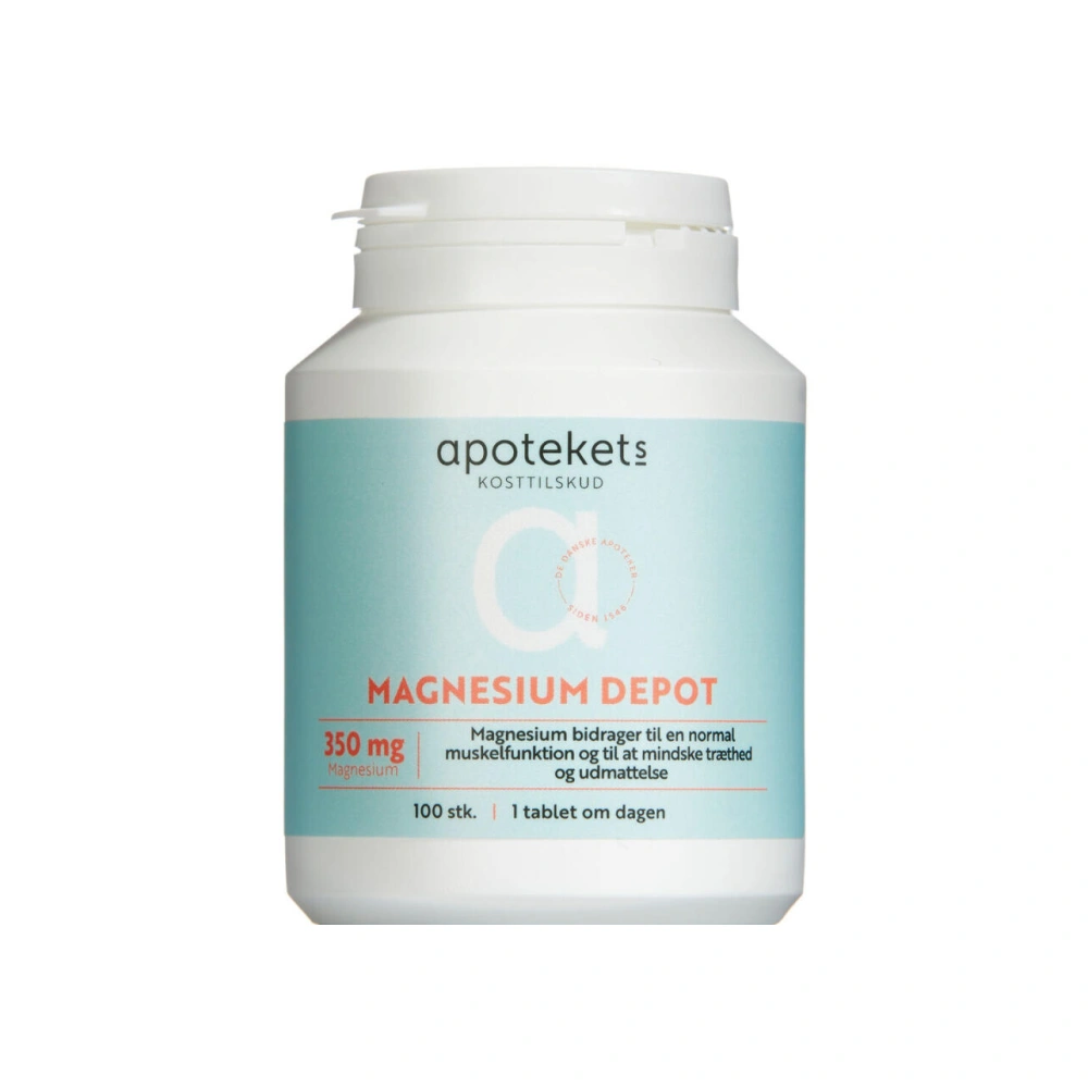 Apotekets Magnesium Depot 350 mg - 100 stk