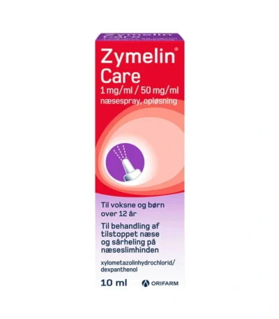 Zymelin Care Næsespray 1 + 50 mg/ml - 10 ml