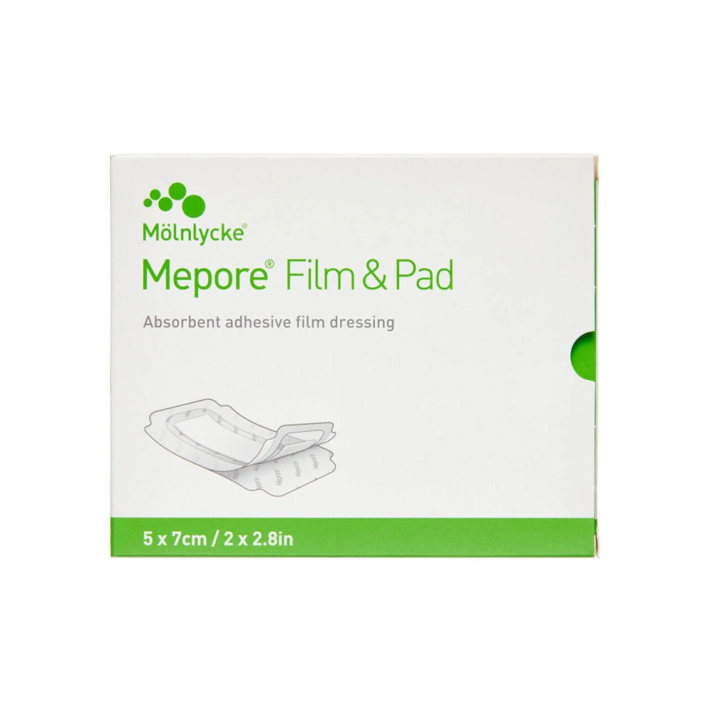 Mepore film & pad 5x7cm - 5 stk