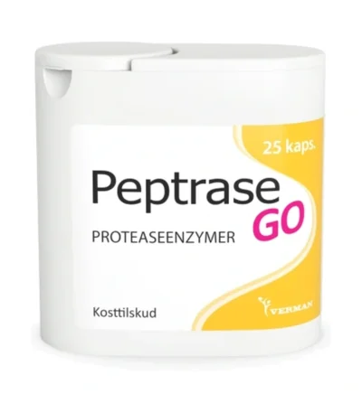 Biosym Peptrase Go – 25 stk