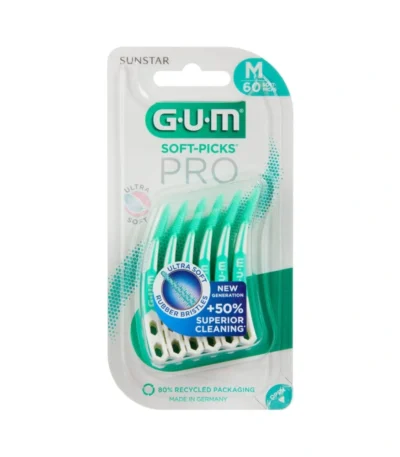 GUM Soft-Picks Pro Medium - 60 stk