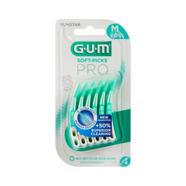 GUM Soft-Picks Pro Medium - 60 stk