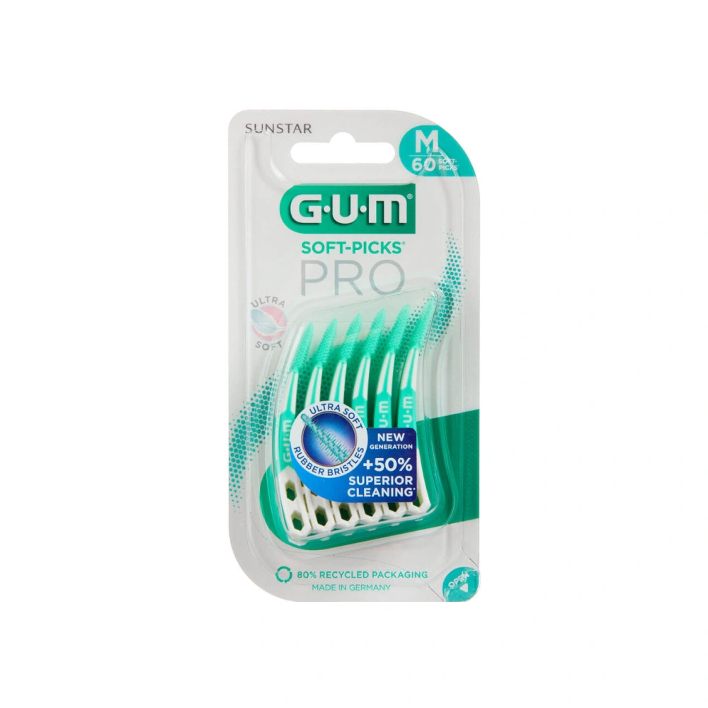 GUM SOFT-PICKS PRO Medium - 60 stk