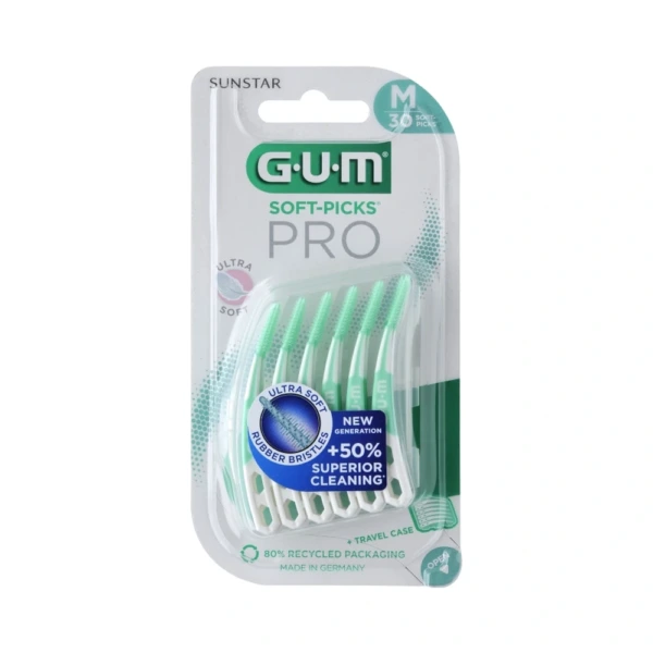GUM SOFT-PICKS PRO Medium – 30 stk