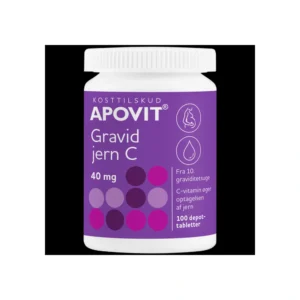 APOVIT Gravid Jern C – 100 stk